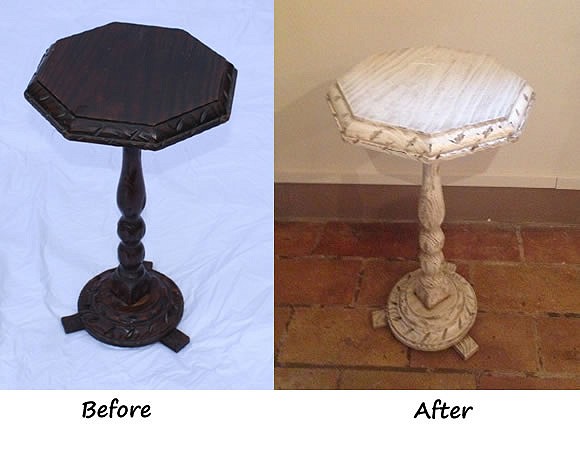 before and after bedside cabinet